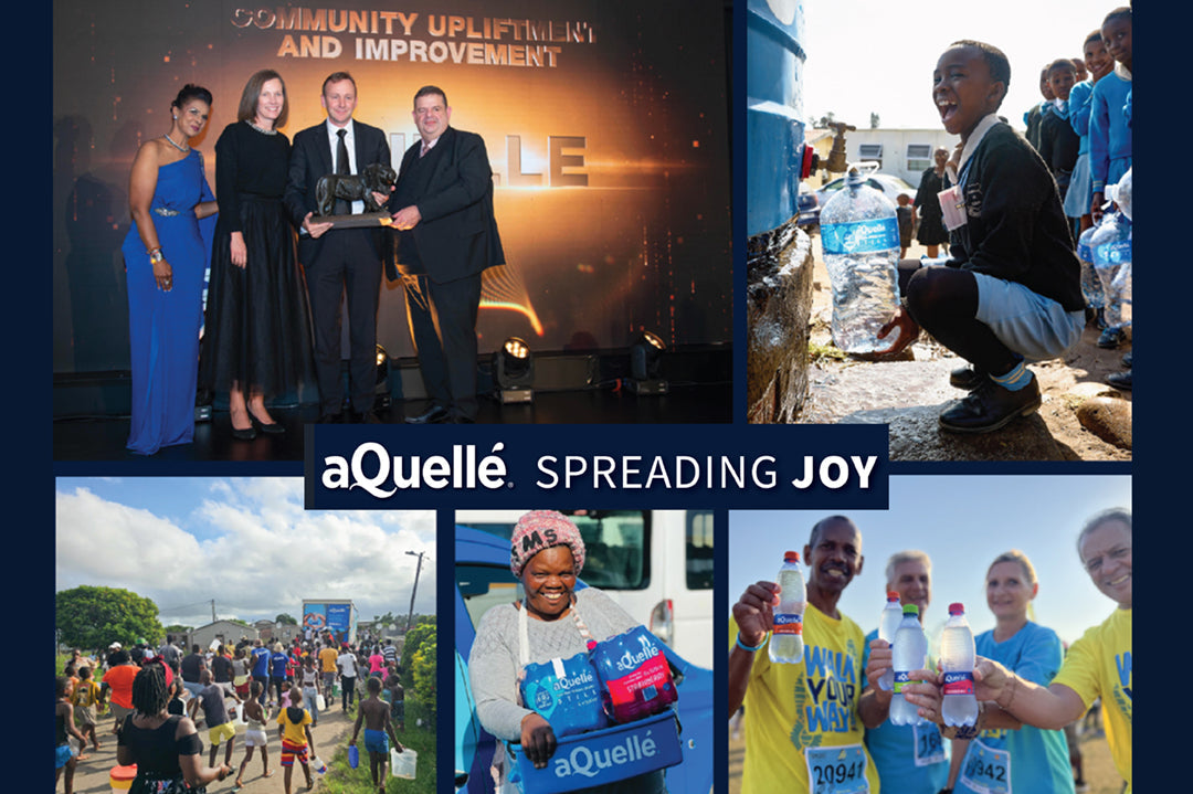 Midmar Mile Principal sponsor aQuellé Wins - KZN Top Business Community Upliftment and Improvement Award