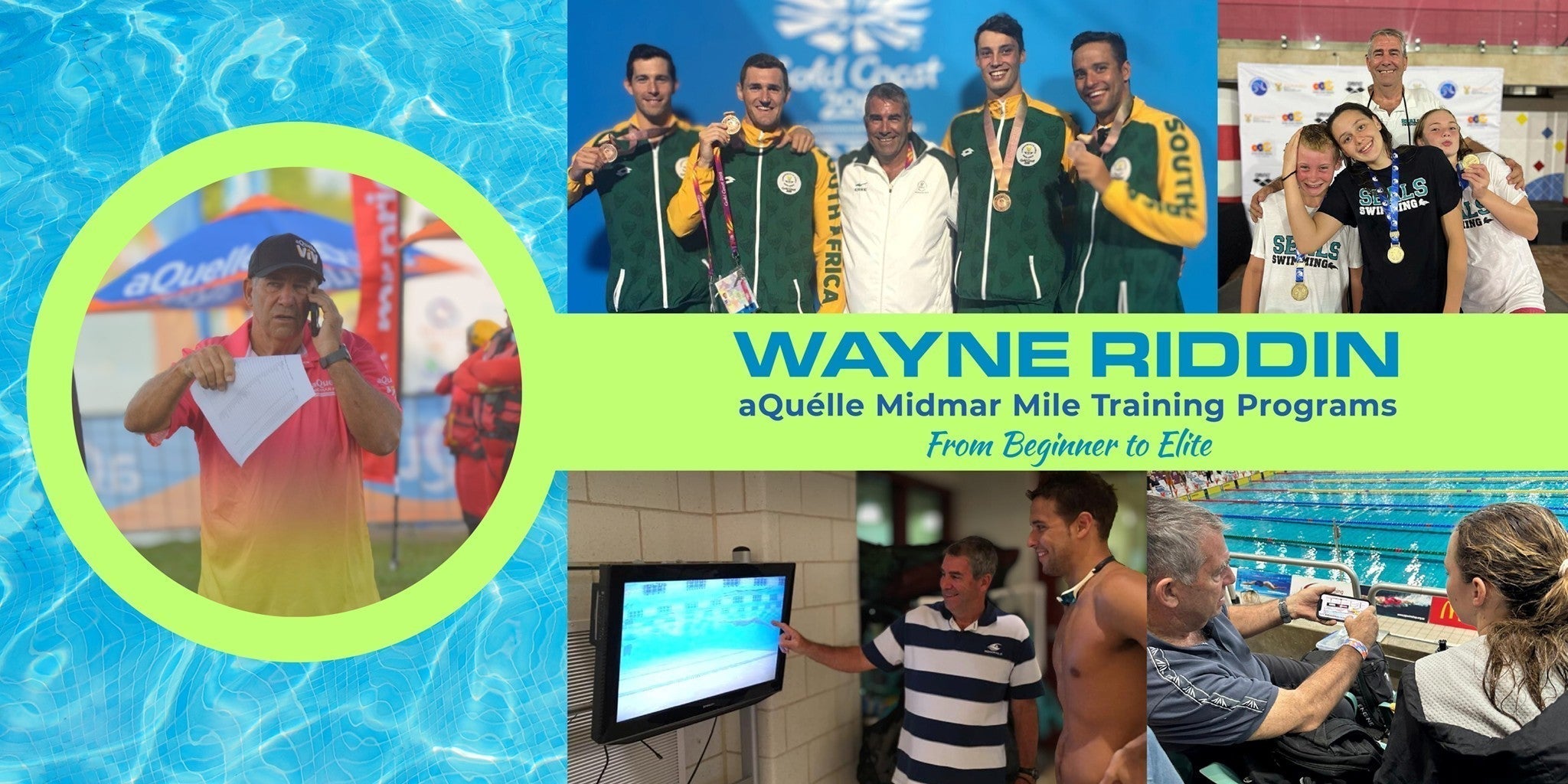 Midmar Mile Training Programs by leading South Afrian Swim Coach Wayne Riddin