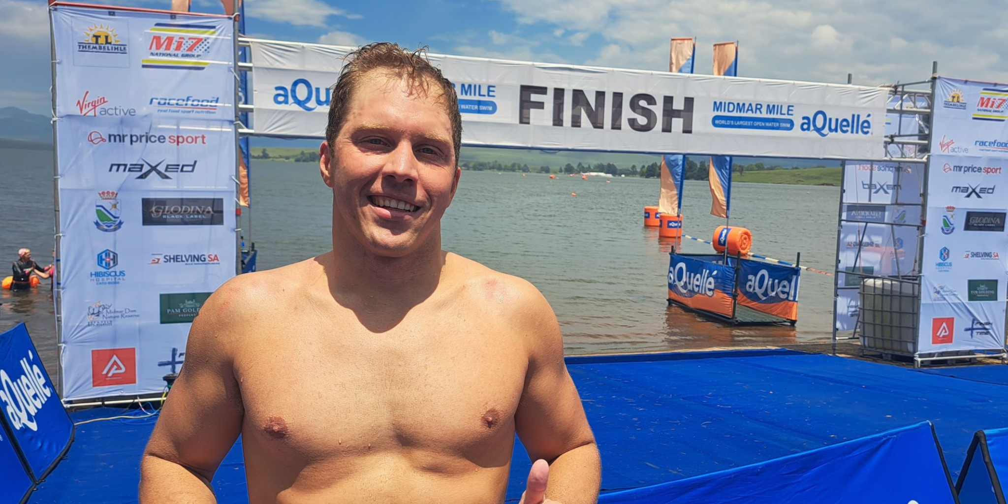 Pretoria's ice swimming hero braces for Midmar challenge